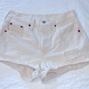 LEVI'S 501 vintage denim BIG "E"shorts